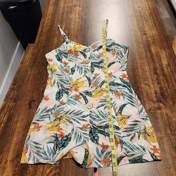 Love, Fire tropical floral romper - Picture 8 of 10